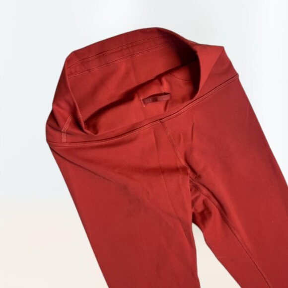 Lululemon Wunder Train High-waisted Tight 25" Cayenne Leggings Women's Size 4 - Picture 6 of 8